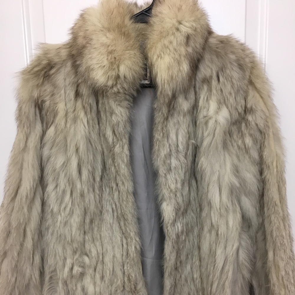 SAGA Blue Fox Fur Coat